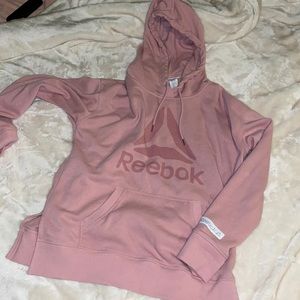 Light pink Reebok hoodie size small